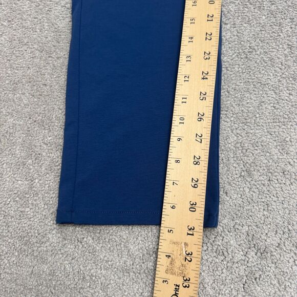 Johnnie-O Jupiter Golf Chino Pants Mens 35x32 Lake Blue Straight Leg Performance - Picture 11 of 16